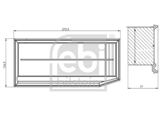 Luftfilter - 174599 FEBI BILSTEIN