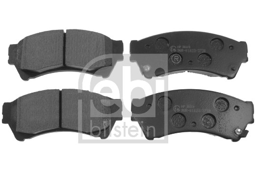stabdžių trinkelių rinkinys, diskinis stabdys - 175208 FEBI BILSTEIN