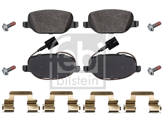 Brake Pad Set, disc brake - 175272 FEBI BILSTEIN