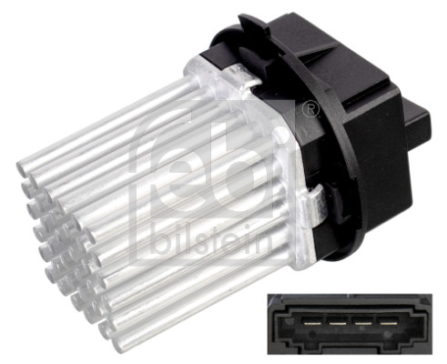 Resistor, interior blower - 176588 FEBI BILSTEIN