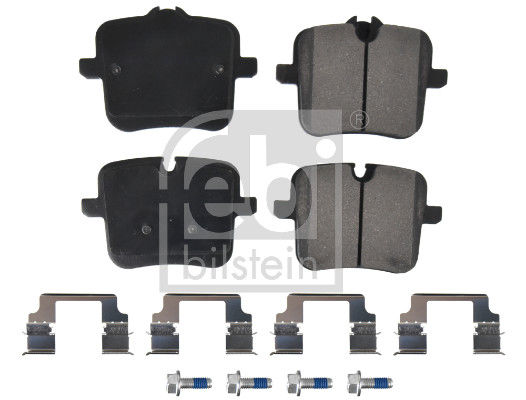 Brake Pad Set, disc brake - 177322 FEBI BILSTEIN