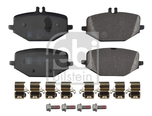 Brake Pad Set, disc brake - 178655 FEBI BILSTEIN