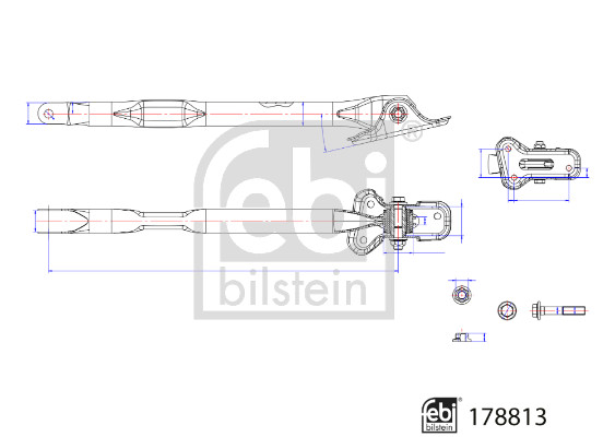 Track Control Arm - 178813 FEBI BILSTEIN
