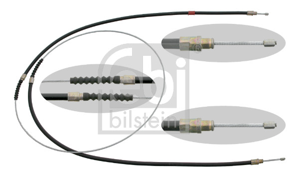 Cable, parking brake - 17903 FEBI BILSTEIN