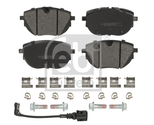 Brake Pad Set, disc brake - 179950 FEBI BILSTEIN