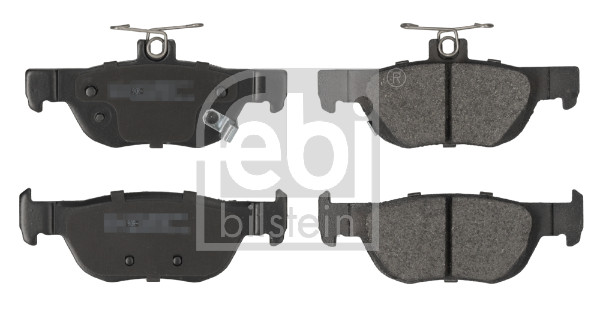 Комплект тормозных колодок, дисковый тормоз - 179956 FEBI BILSTEIN