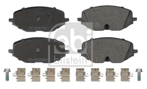 Brake Pad Set, disc brake - 180631 FEBI BILSTEIN