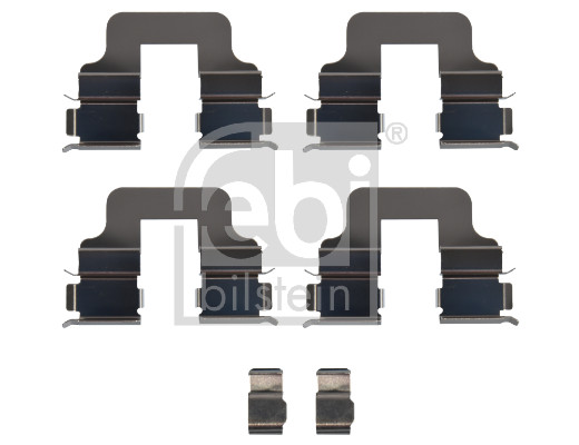 Kit accessori, Pastiglia freno - 181500 FEBI BILSTEIN
