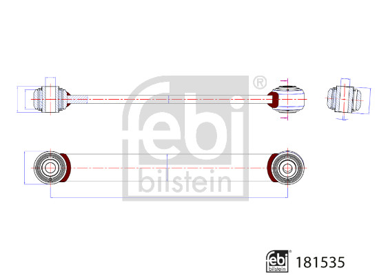 Тяга / стойка, стабилизатор - 181535 FEBI BILSTEIN