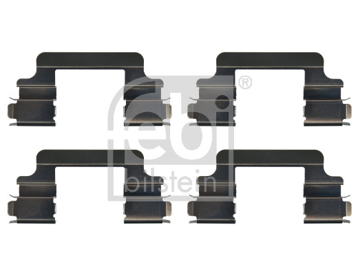 Kit accessori, Pastiglia freno - 182047 FEBI BILSTEIN