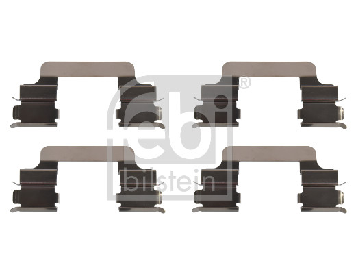 Kit accessori, Pastiglia freno - 182293 FEBI BILSTEIN