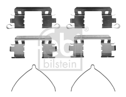 Kit accessori, Pastiglia freno - 182464 FEBI BILSTEIN