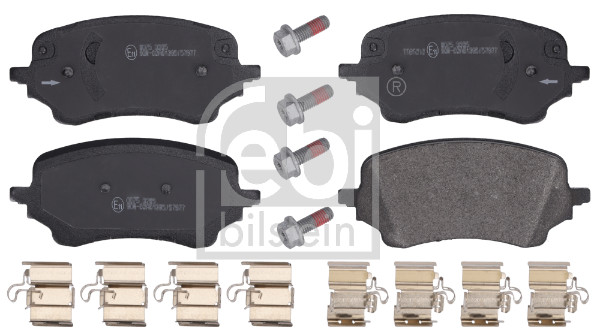 Brake Pad Set, disc brake - 183713 FEBI BILSTEIN