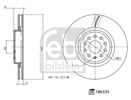 Discofreno - 186335 FEBI BILSTEIN