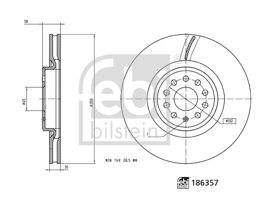 Discofreno - 186357 FEBI BILSTEIN