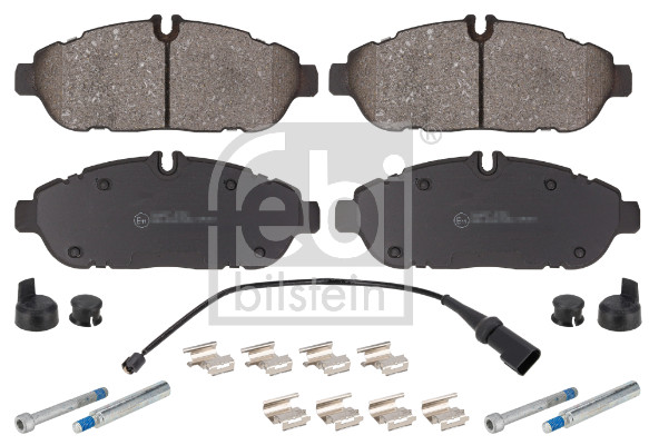 Brake Pad Set, disc brake - 186401 FEBI BILSTEIN