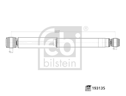 Ammortizzatore - 193135 FEBI BILSTEIN