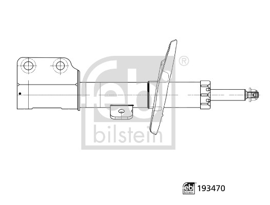 amortizatorius - 193470 FEBI BILSTEIN
