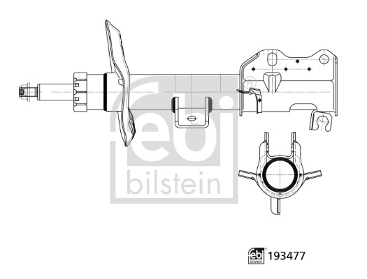 Shock Absorber - 193477 FEBI BILSTEIN