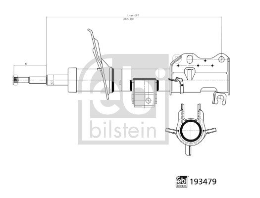 Ammortizzatore - 193479 FEBI BILSTEIN