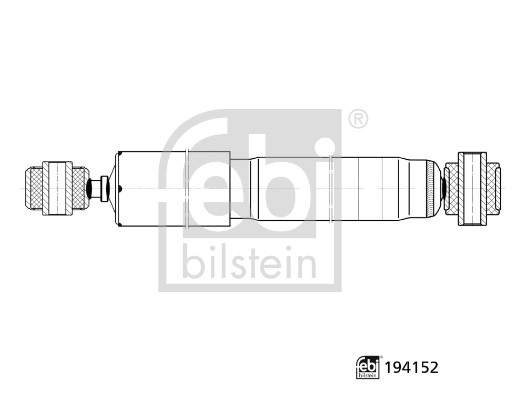 Shock Absorber - 194152 FEBI BILSTEIN