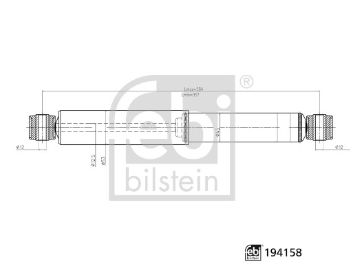 Ammortizzatore - 194158 FEBI BILSTEIN