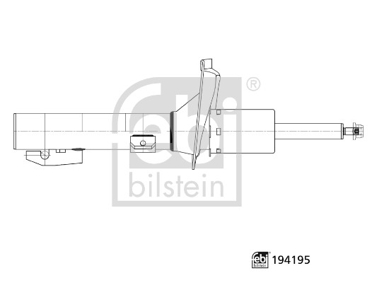 Ammortizzatore - 194195 FEBI BILSTEIN