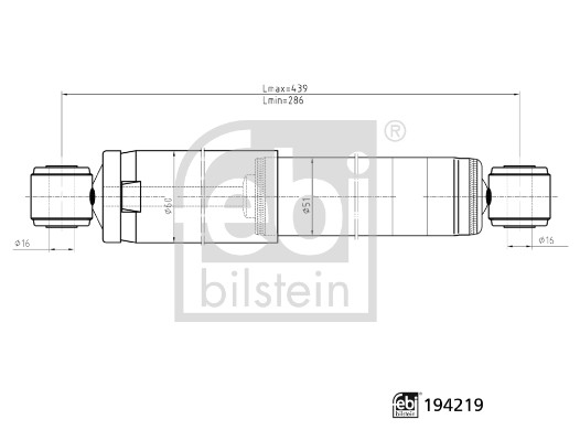 Ammortizzatore - 194219 FEBI BILSTEIN