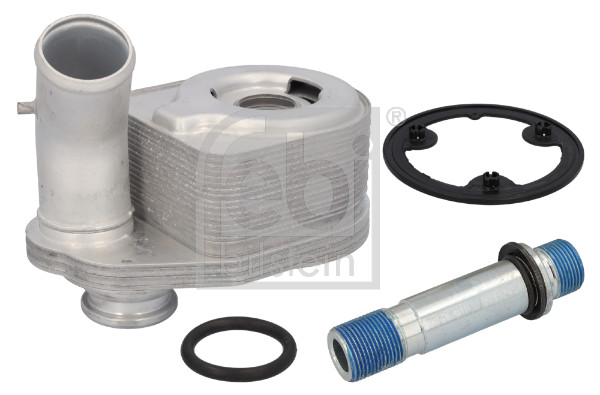 Oil Cooler, engine oil - 196037 FEBI BILSTEIN