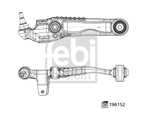 Track Control Arm - 196152 FEBI BILSTEIN