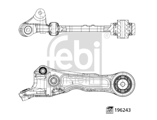 Track Control Arm - 196243 FEBI BILSTEIN