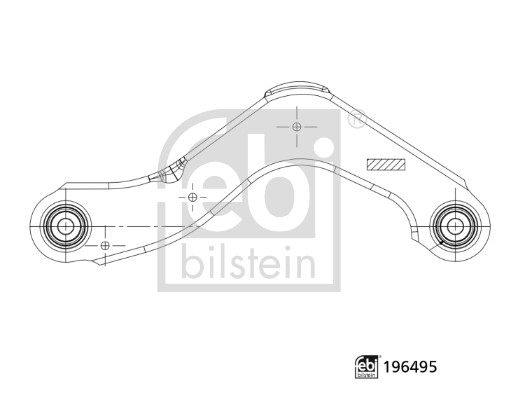 Track Control Arm - 196495 FEBI BILSTEIN