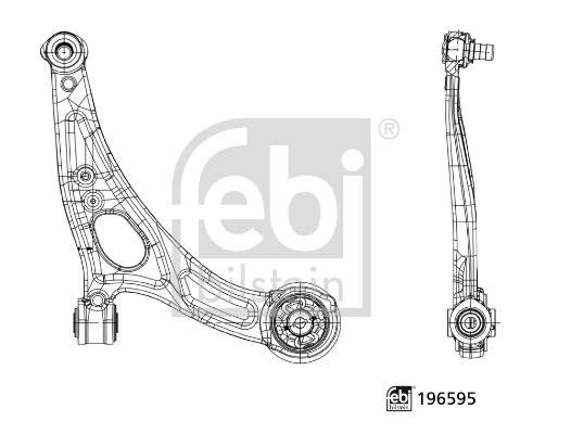 Track Control Arm - 196595 FEBI BILSTEIN