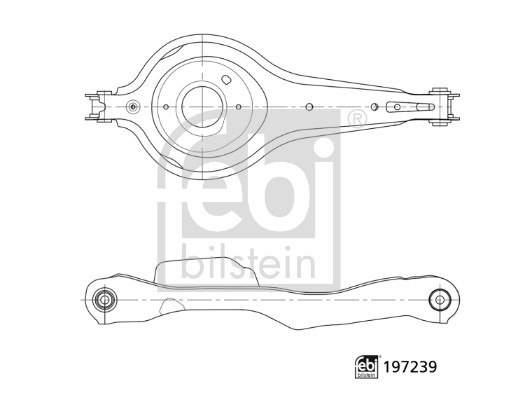 Track Control Arm - 197239 FEBI BILSTEIN