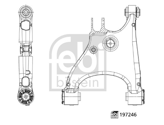Track Control Arm - 197246 FEBI BILSTEIN