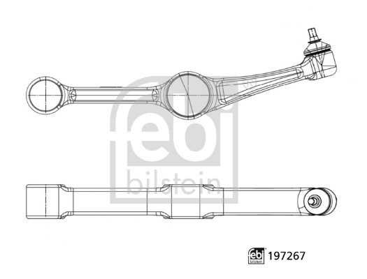 Track Control Arm - 197267 FEBI BILSTEIN