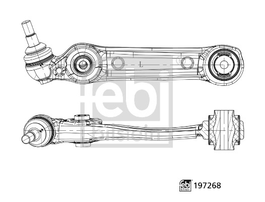 Track Control Arm - 197268 FEBI BILSTEIN