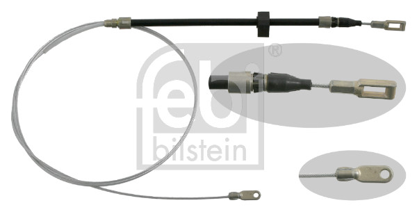 Cable, parking brake - 27974 FEBI BILSTEIN