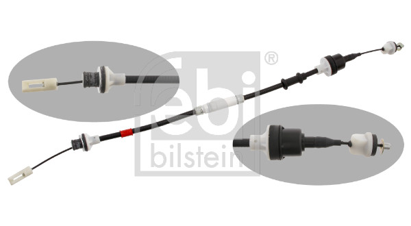 Cavo comando, Comando frizione - 29246 FEBI BILSTEIN