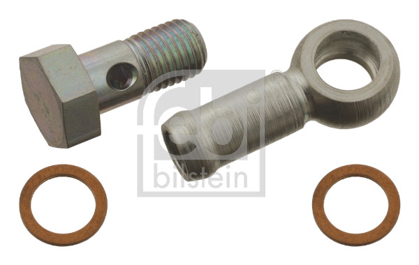 Kit parti di montaggio, Carter del termostato - 30076 FEBI BILSTEIN