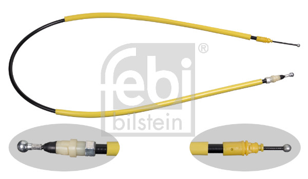 Cavo comando, Freno stazionamento - 33168 FEBI BILSTEIN