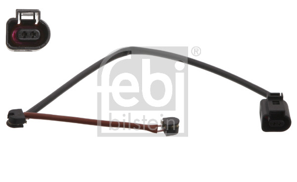 įspėjimo kontaktas, stabdžių trinkelių susidėvėjimas - 33998 FEBI BILSTEIN