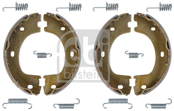 Kit ganasce, Freno stazionamento - 34314 FEBI BILSTEIN