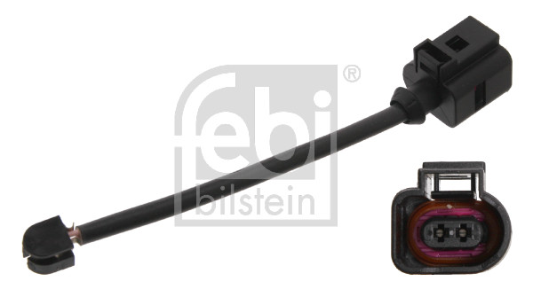 Contatto segnalazione, Usura past. freno/mat. d'attrito - 34498 FEBI BILSTEIN