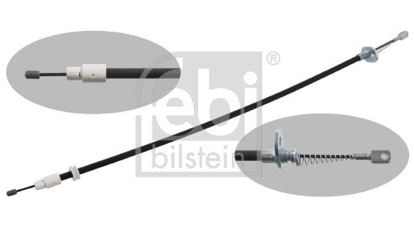 Cavo comando, Freno stazionamento - 34905 FEBI BILSTEIN