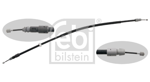 Cable, parking brake - 34908 FEBI BILSTEIN