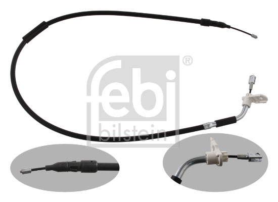 Cavo comando, Freno stazionamento - 34909 FEBI BILSTEIN