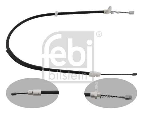 trosas, stovėjimo stabdys - 34912 FEBI BILSTEIN