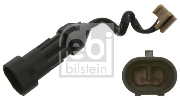 Contatto segnalazione, Usura past. freno/mat. d'attrito - 35493 FEBI BILSTEIN
