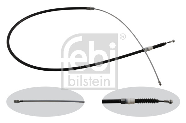 Cavo comando, Freno stazionamento - 36349 FEBI BILSTEIN